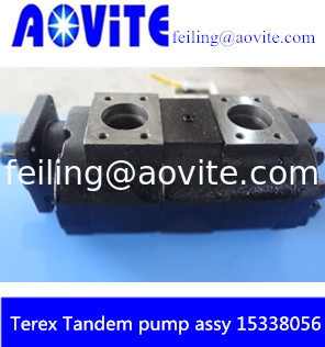 Terex rock truck TR100 pump assy 15338056 15249488
