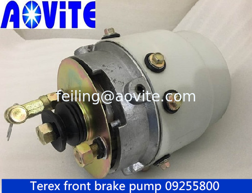 09255800 front brake pump for Terex TR50 dumper