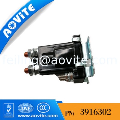 Genuine C8.3 L10 QSM11 QSX15 engine 24V solenoid magnetic switch 3916302 for GZB Excavator part Starter Relay Starting R