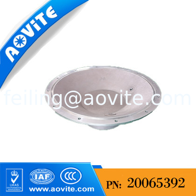 Aluminum Alloy Bike Wheel Covers with Powder Pattern Die Casting Hub Cap I20065392  for Terex/NHL dump mining truck tr60