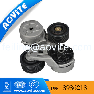 3936213 3976831 Dongfeng Truck Machinery Engine Parts 6C 230P Diesel Engine Belt Tensioner Pulley 5333481 3937555