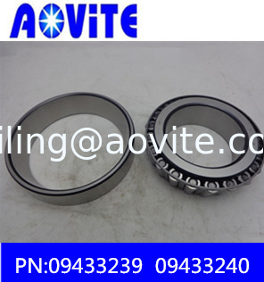 Cone bearing 09433239 and cup bearing 09433240 for Terex TR45;TR50 dump truck