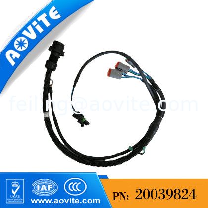 Custom wiring harnesses Automotive engine wiring harness assemblies HARNESS 20039824 for terex part dump truck